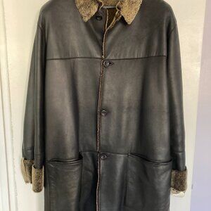 Shearling coat